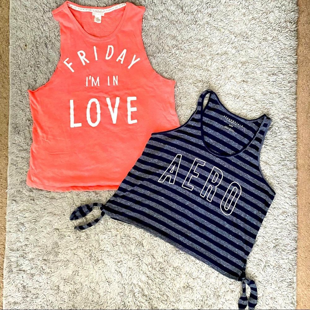 Aeropostale Tank Tops (Set of 2)